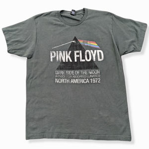 Pink Floyd 2012 Retro Dark Side of the Moon North America Tour 1972 Shirt Lg